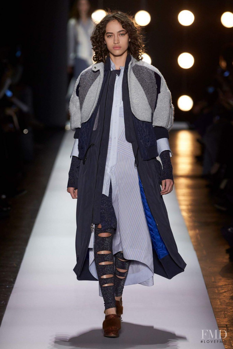 Alanna Arrington featured in  the BCBG By Max Azria fashion show for Autumn/Winter 2016