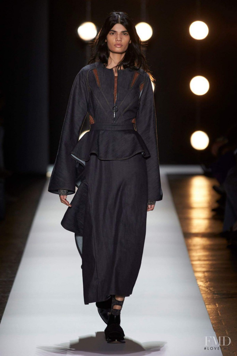 Bhumika Arora featured in  the BCBG By Max Azria fashion show for Autumn/Winter 2016
