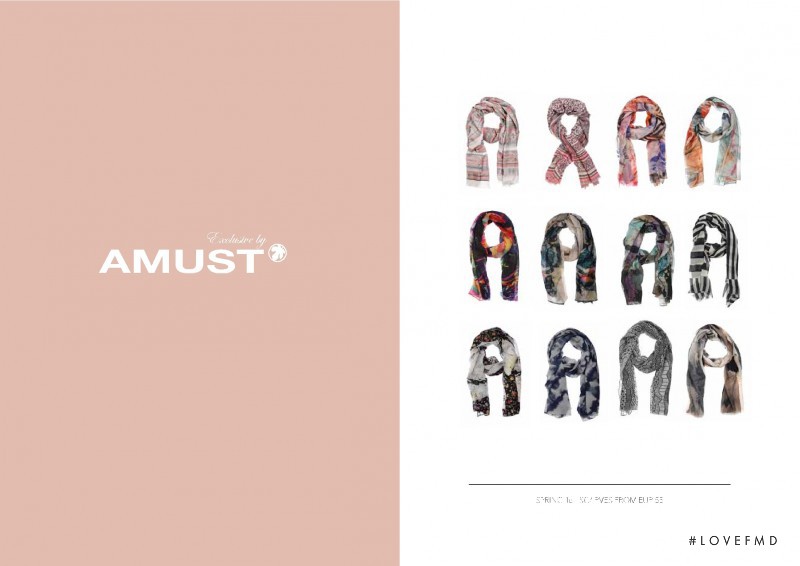 AMUST catalogue for Spring/Summer 2016