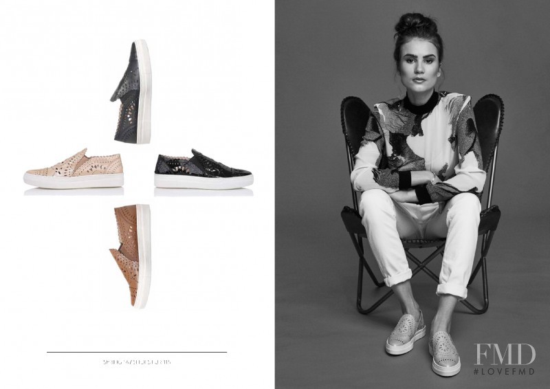 Andrea Jorgensen featured in  the AMUST catalogue for Spring/Summer 2016