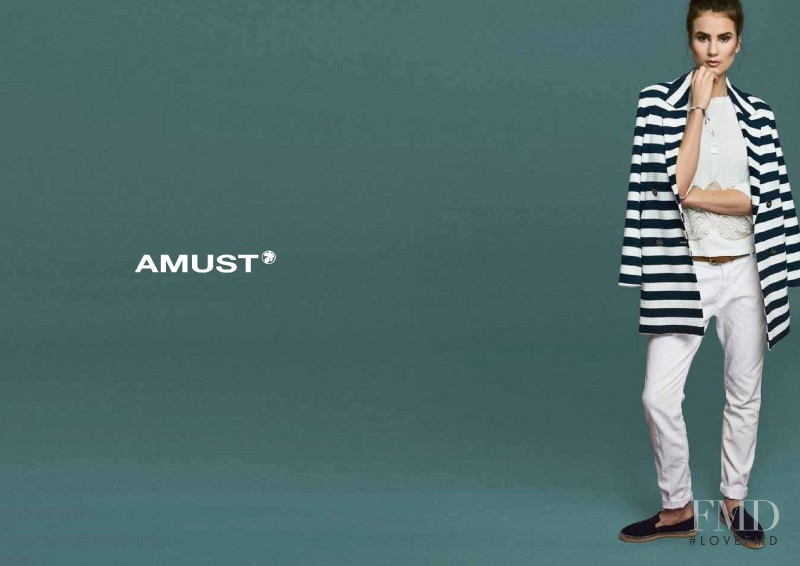 Andrea Jorgensen featured in  the AMUST catalogue for Spring/Summer 2016