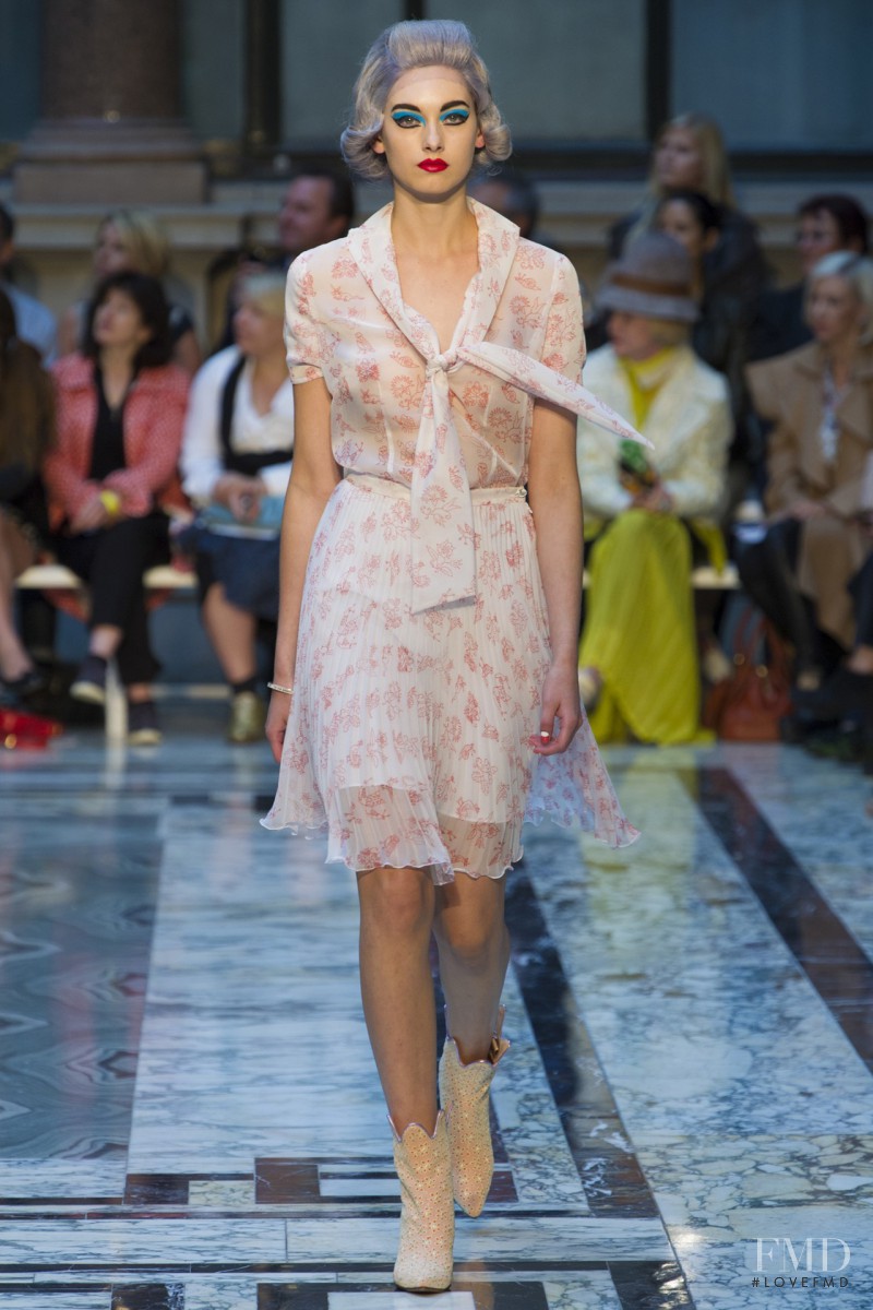 Vivienne Westwood Red Label fashion show for Spring/Summer 2013