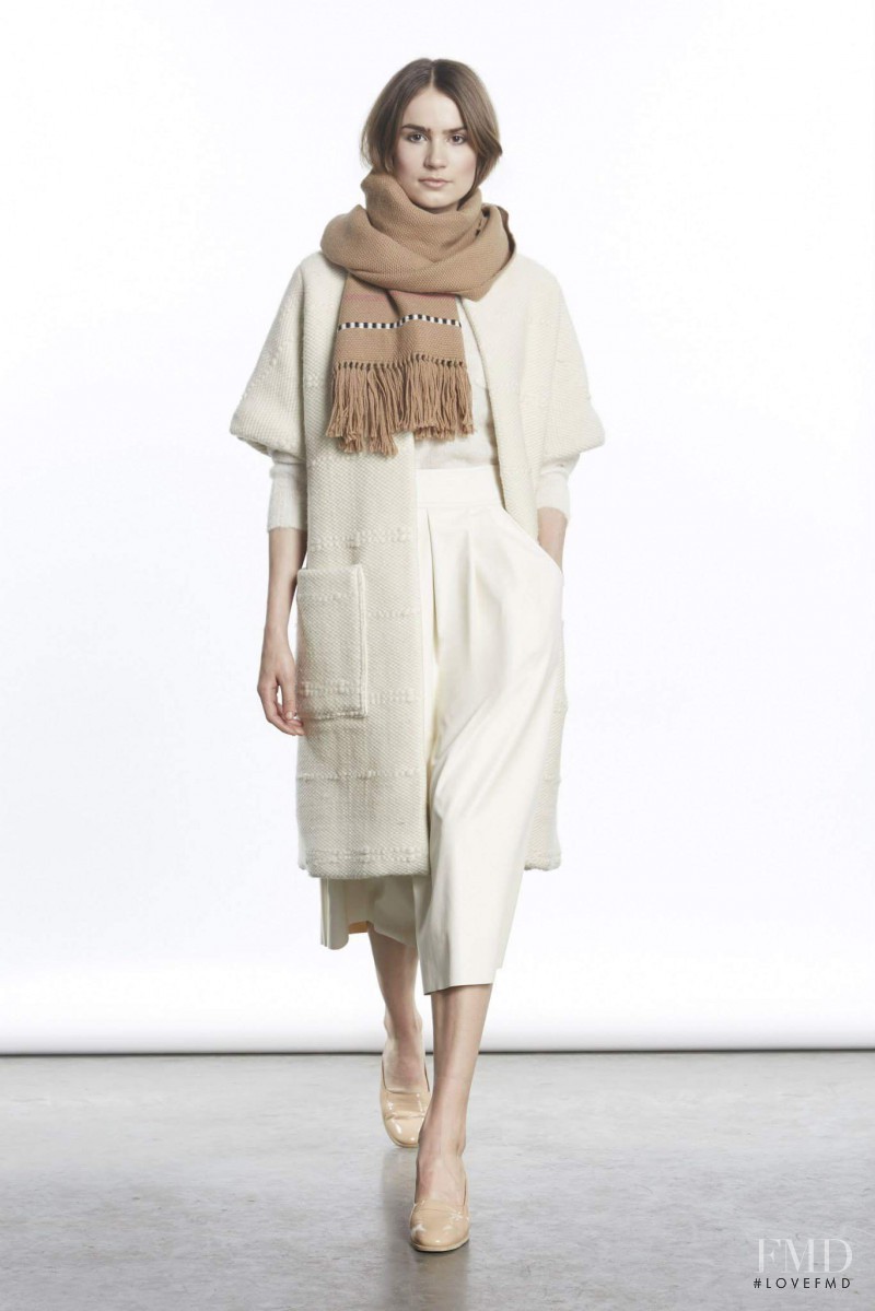 Andrea Jorgensen featured in  the Rachel Comey fashion show for Autumn/Winter 2015