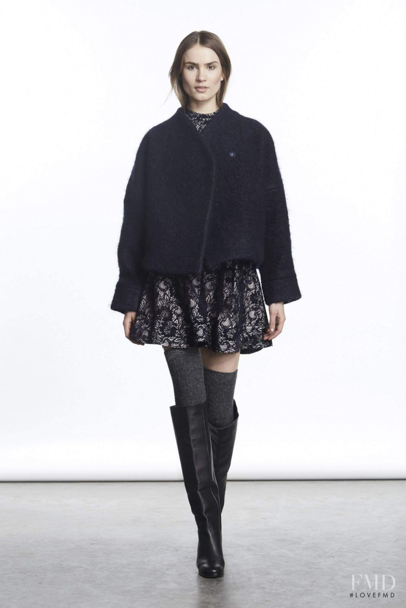 Andrea Jorgensen featured in  the Rachel Comey fashion show for Autumn/Winter 2015