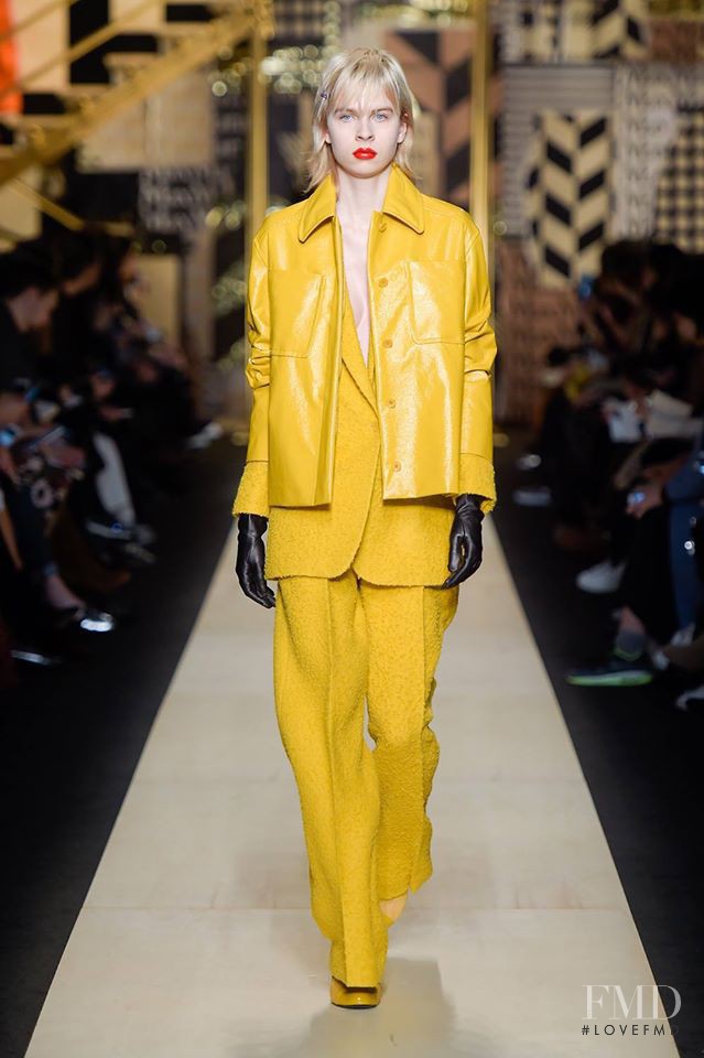 Willy Morsch featured in  the Max Mara fashion show for Autumn/Winter 2016