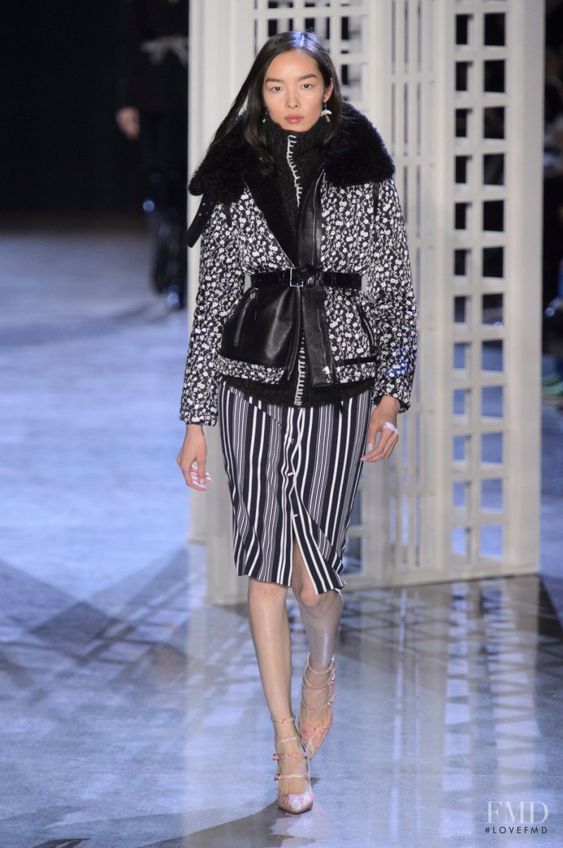 Fei Fei Sun featured in  the Altuzarra fashion show for Autumn/Winter 2016