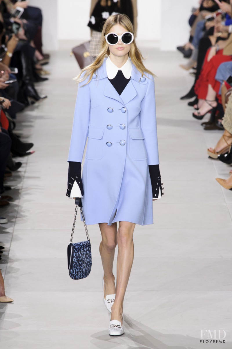 Emmy Rappe featured in  the Michael Kors Collection fashion show for Autumn/Winter 2016
