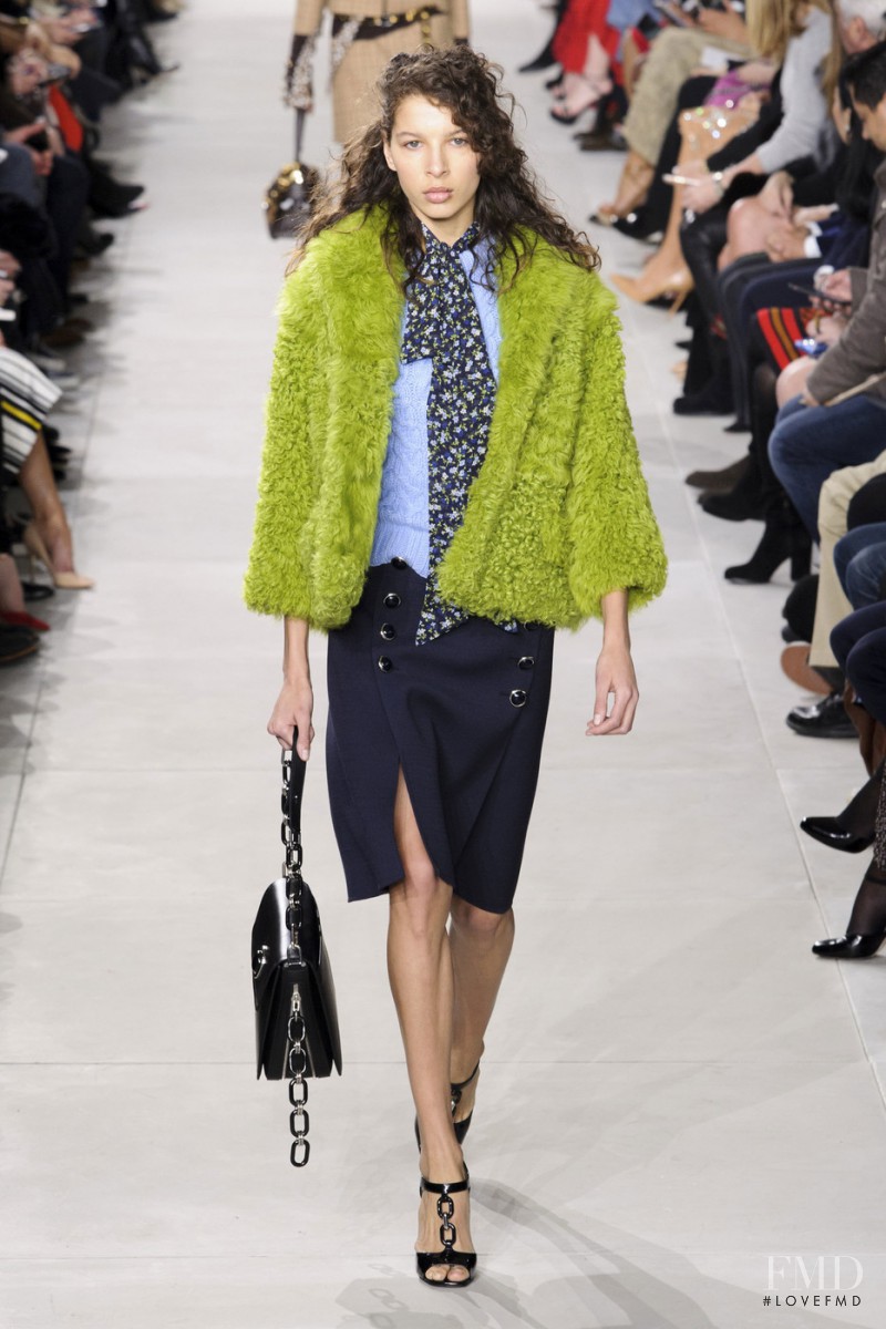Alice Metza featured in  the Michael Kors Collection fashion show for Autumn/Winter 2016