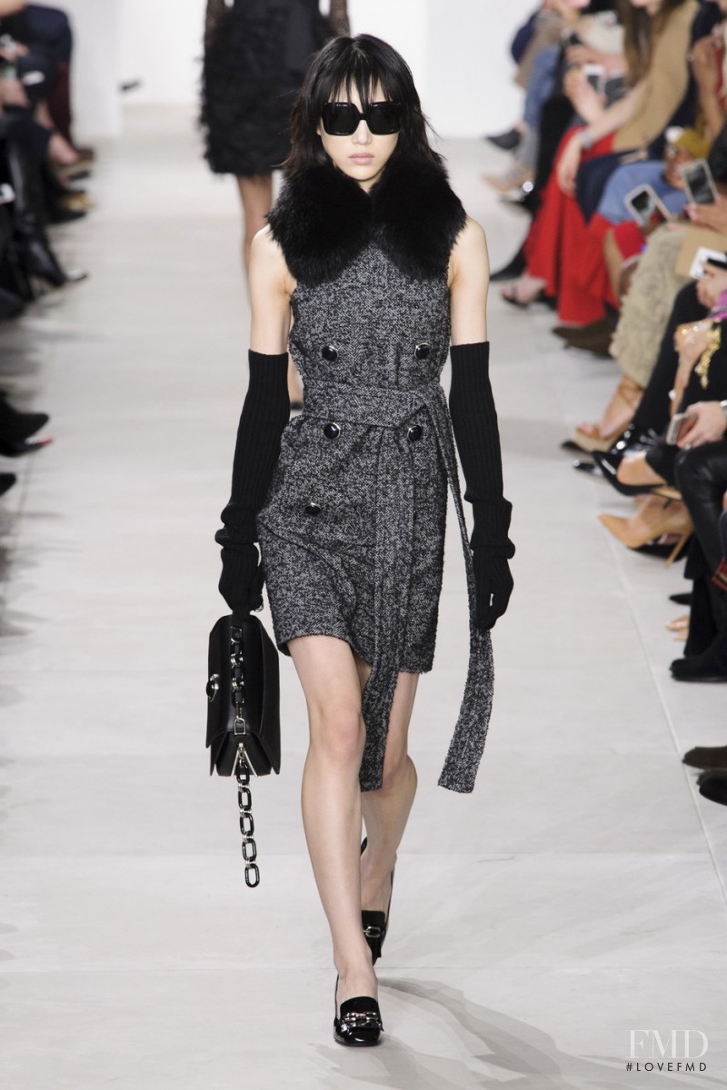 So Ra Choi featured in  the Michael Kors Collection fashion show for Autumn/Winter 2016