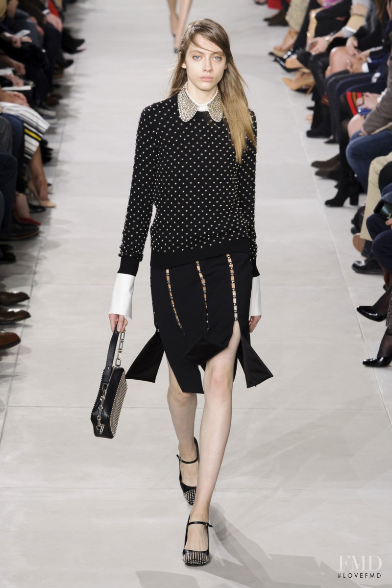Odette Pavlova featured in  the Michael Kors Collection fashion show for Autumn/Winter 2016