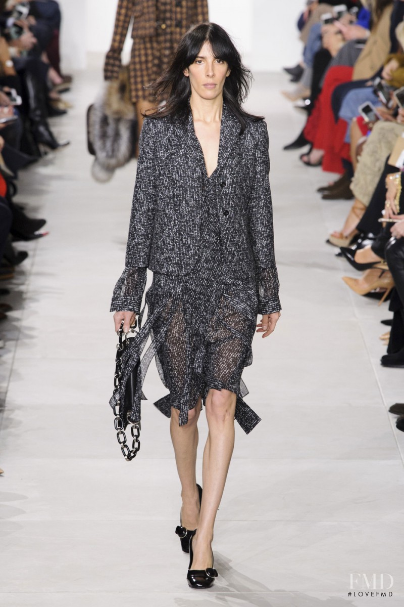 Jamie Bochert featured in  the Michael Kors Collection fashion show for Autumn/Winter 2016