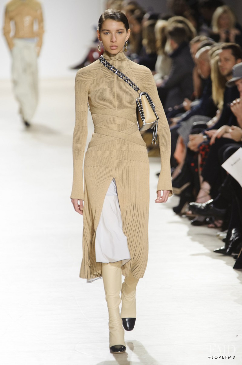 Alice Metza featured in  the Proenza Schouler fashion show for Autumn/Winter 2016
