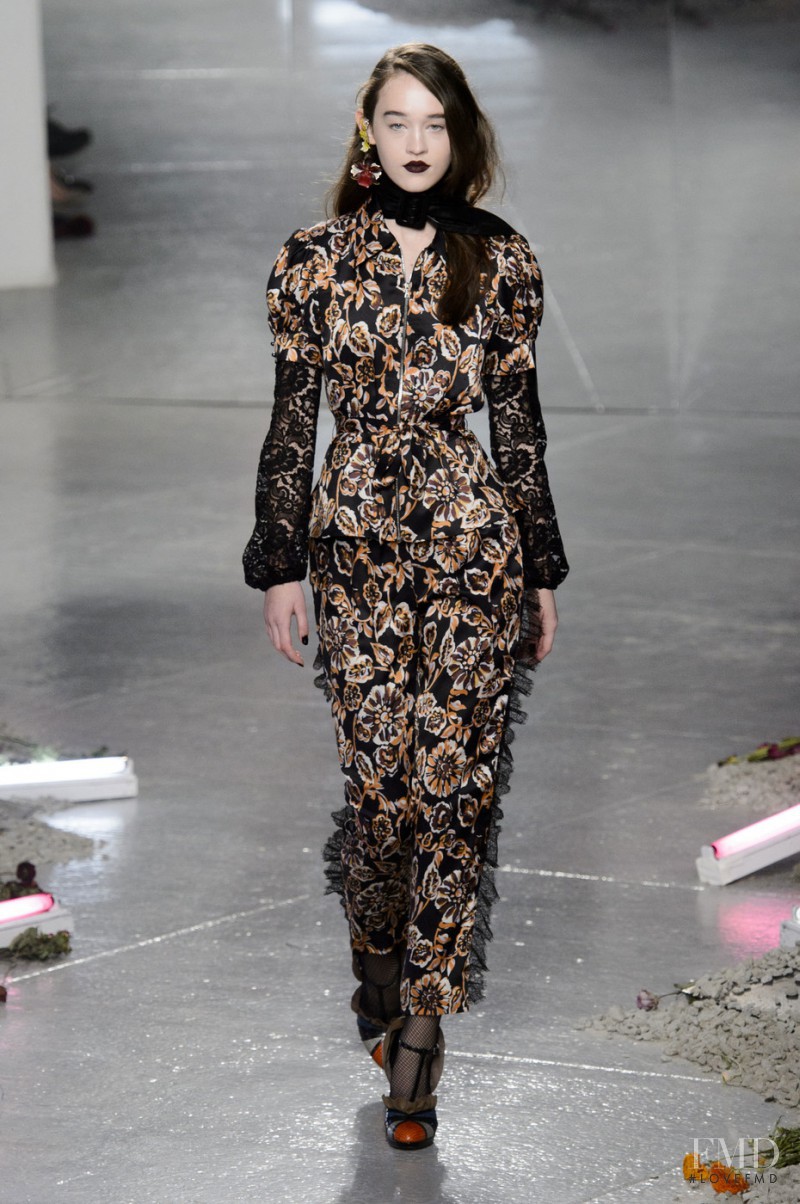 Rodarte fashion show for Autumn/Winter 2016