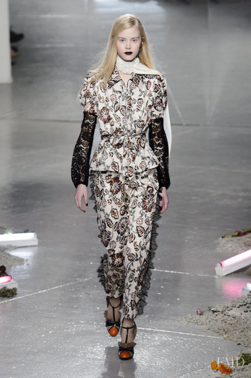 Rodarte fashion show for Autumn/Winter 2016