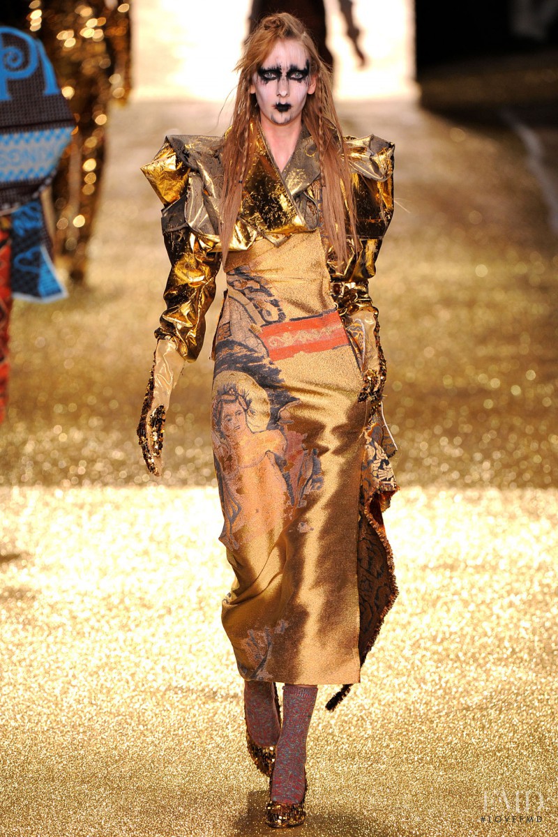 Hildie Gifstad featured in  the Vivienne Westwood Gold Label fashion show for Autumn/Winter 2011