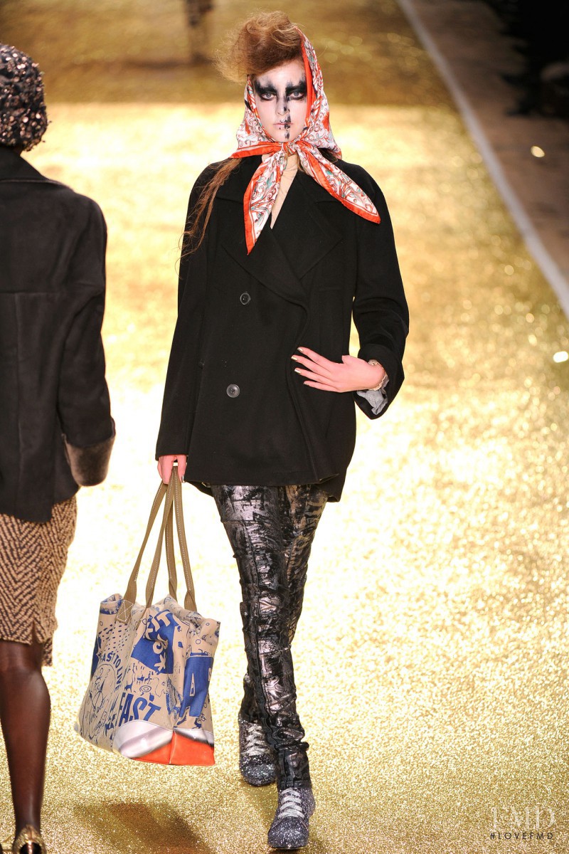 Alma Durand featured in  the Vivienne Westwood Gold Label fashion show for Autumn/Winter 2011