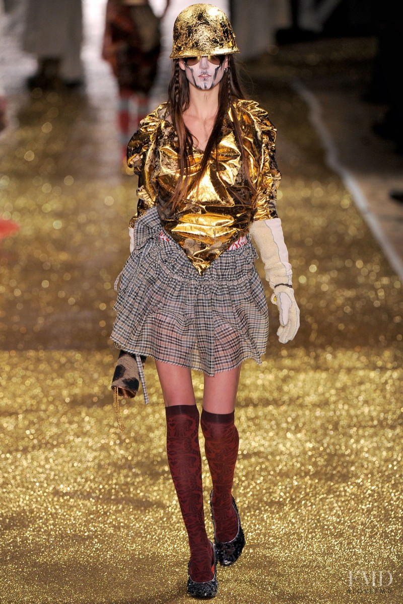 Tallulah Morton Roots featured in  the Vivienne Westwood Gold Label fashion show for Autumn/Winter 2011