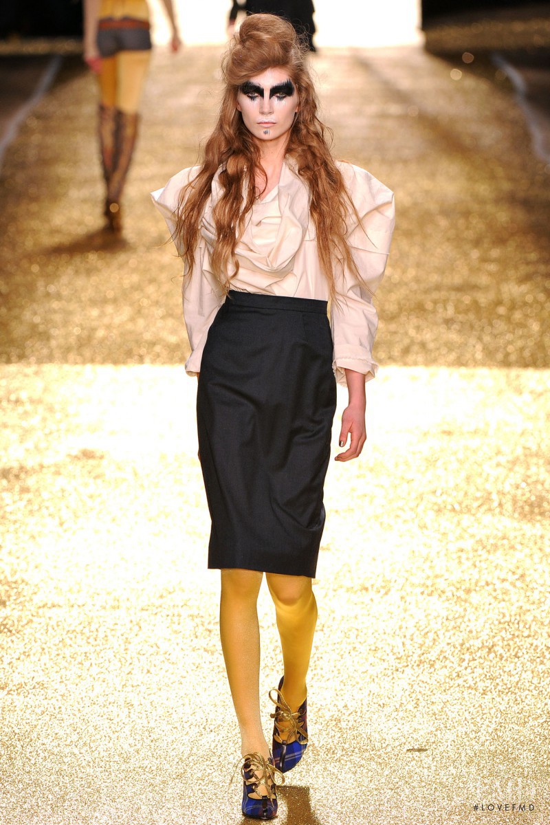 Janice Alida featured in  the Vivienne Westwood Gold Label fashion show for Autumn/Winter 2011