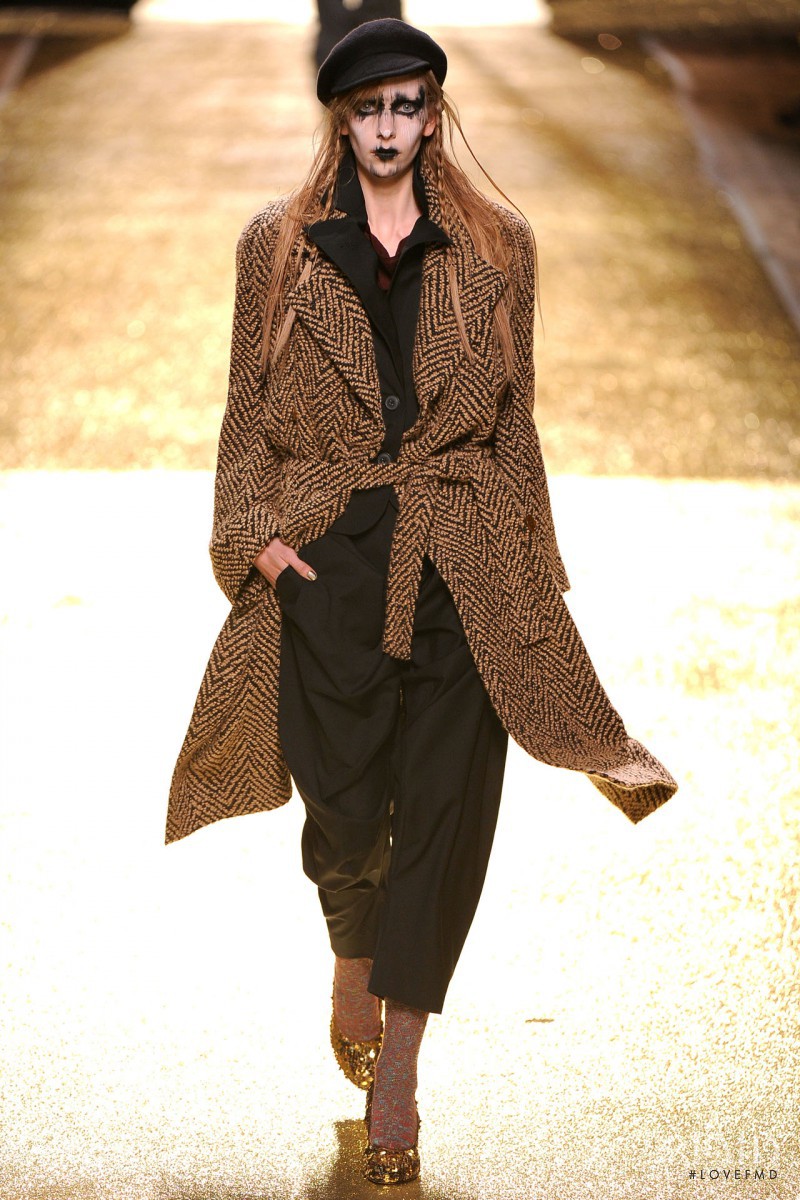 Hildie Gifstad featured in  the Vivienne Westwood Gold Label fashion show for Autumn/Winter 2011