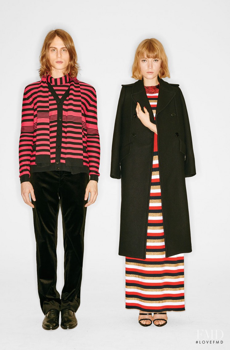 Lou Schoof featured in  the Sonia Rykiel lookbook for Pre-Fall 2016