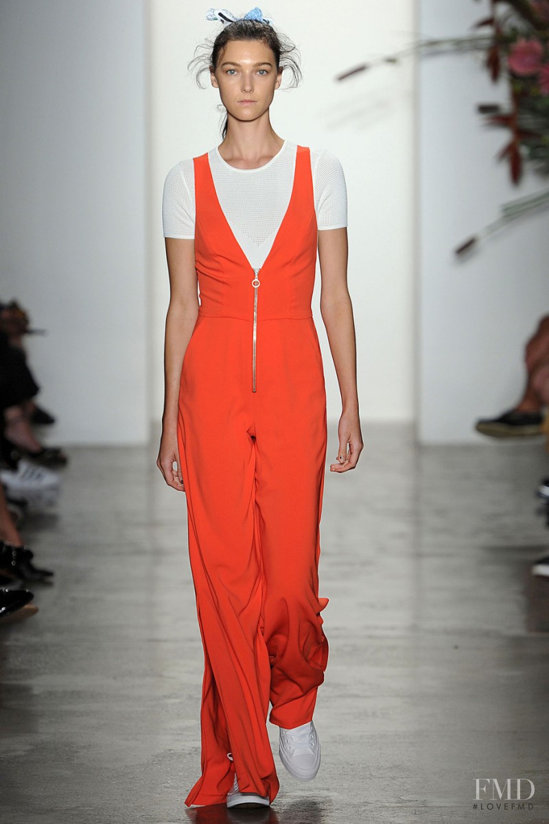 Stephanie Joy Field featured in  the Adam Selman fashion show for Spring/Summer 2016