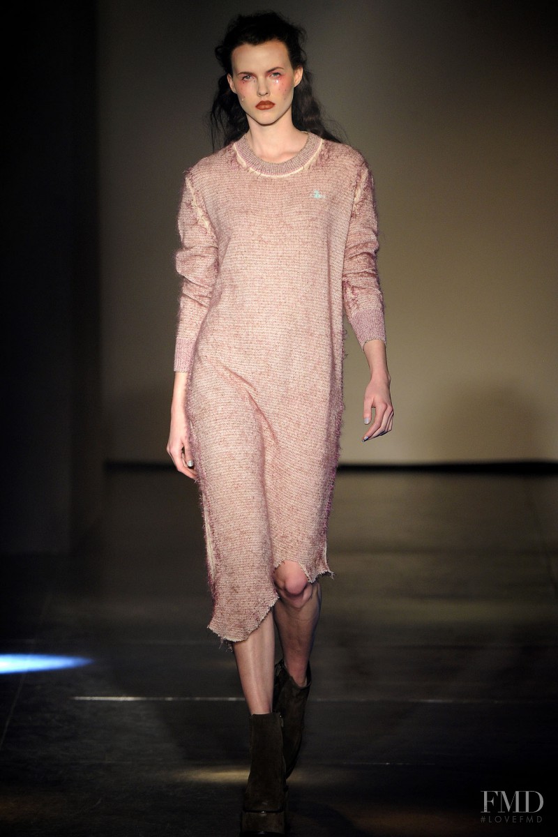 Lauren Buys featured in  the Vivienne Westwood Gold Label fashion show for Autumn/Winter 2012