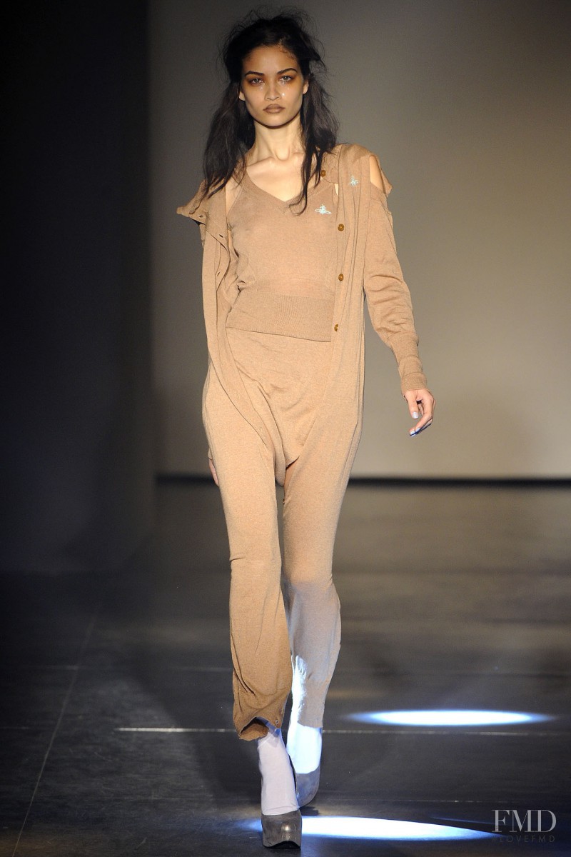 Shanina Shaik featured in  the Vivienne Westwood Gold Label fashion show for Autumn/Winter 2012