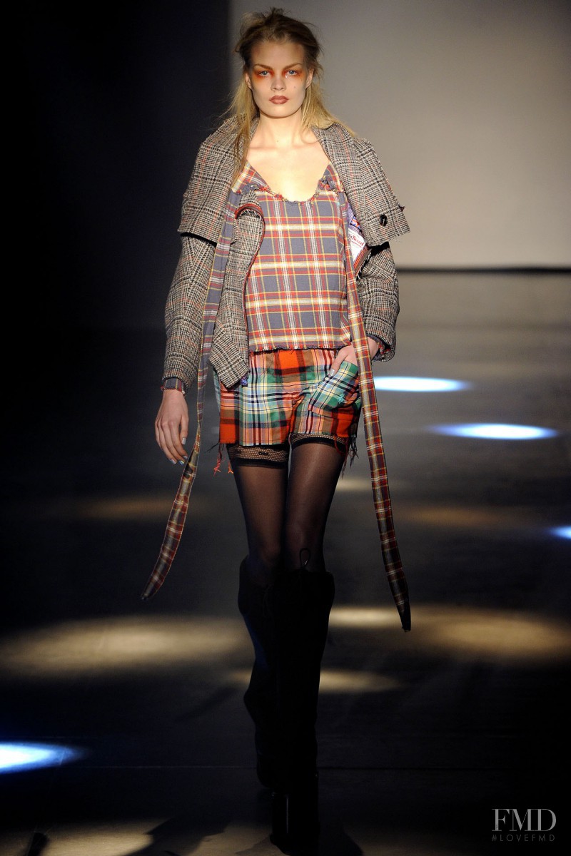 Franziska Frank featured in  the Vivienne Westwood Gold Label fashion show for Autumn/Winter 2012