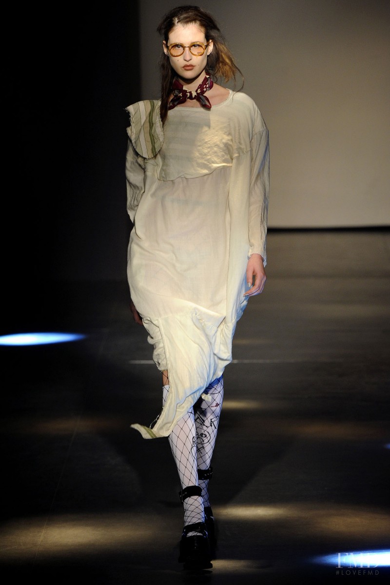 Drielly Oliveira featured in  the Vivienne Westwood Gold Label fashion show for Autumn/Winter 2012