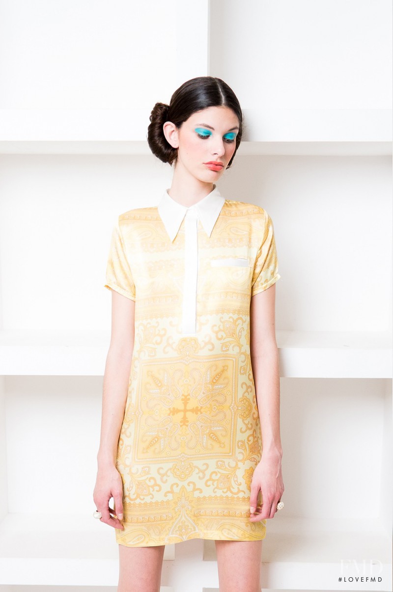 Giulia Manini featured in  the BeaYukMui lookbook for Spring/Summer 2013