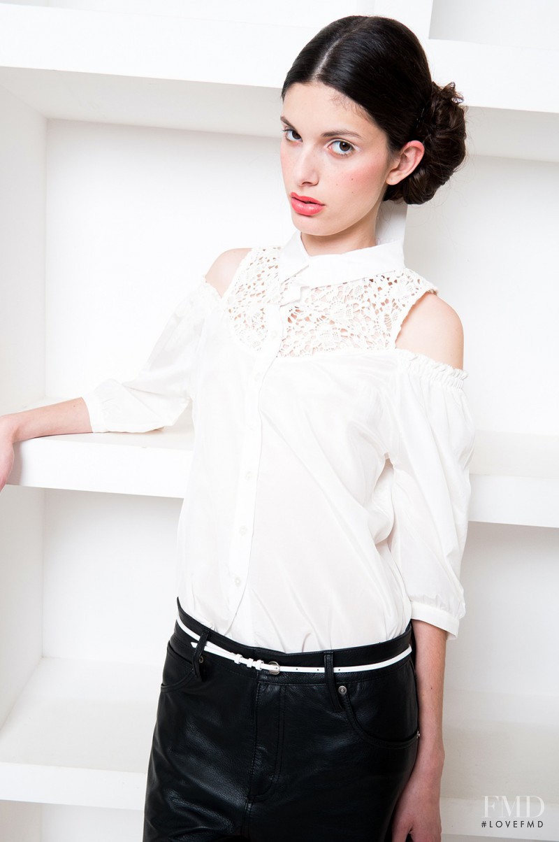 Giulia Manini featured in  the BeaYukMui lookbook for Spring/Summer 2013