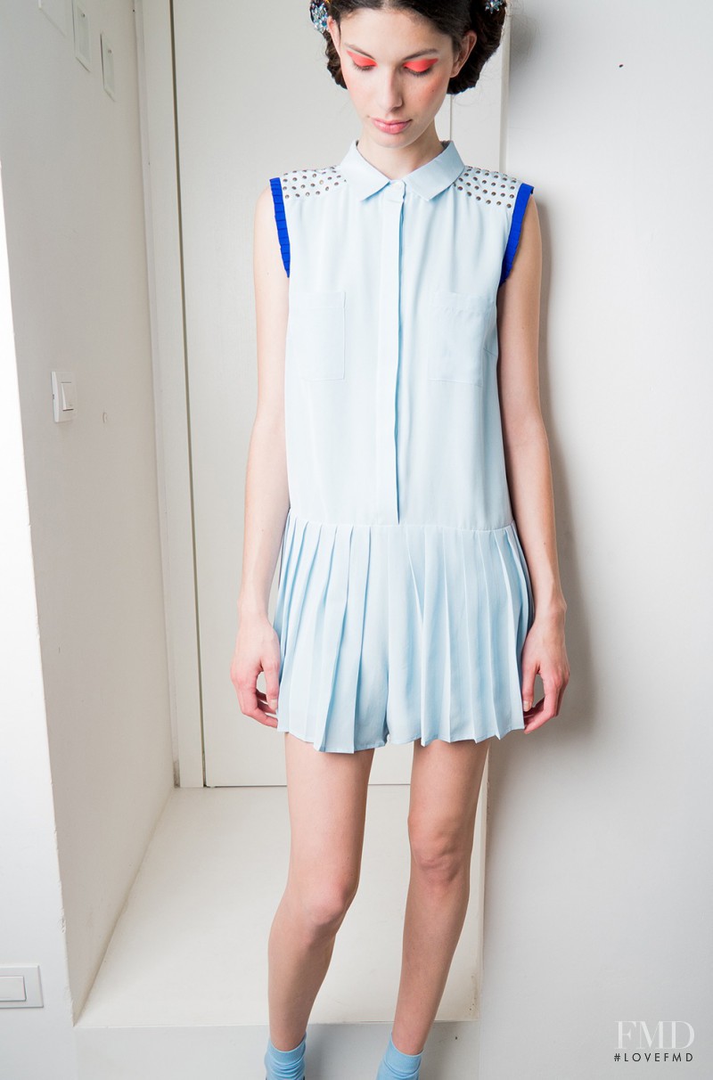 Giulia Manini featured in  the BeaYukMui lookbook for Spring/Summer 2013