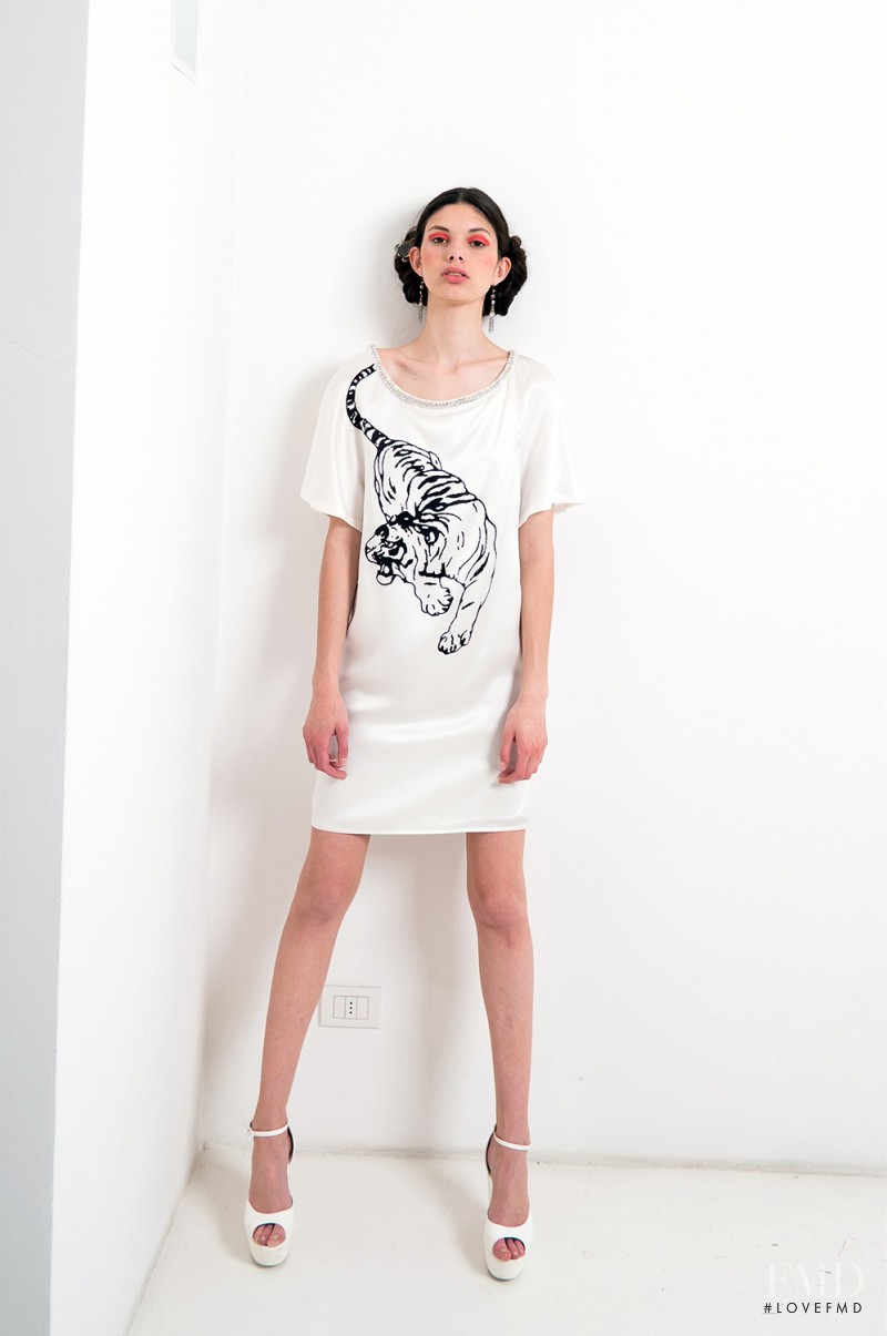 Giulia Manini featured in  the BeaYukMui lookbook for Spring/Summer 2013