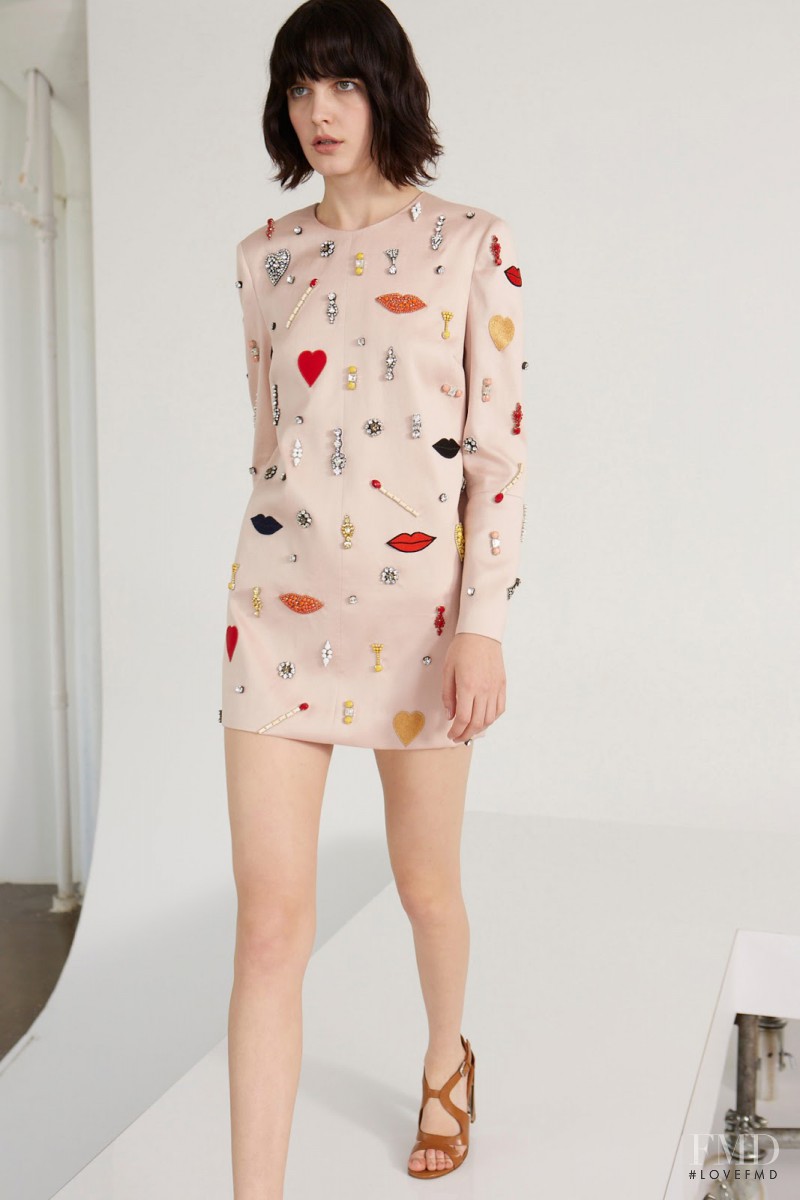 Zlata Mangafic featured in  the Stella McCartney fashion show for Resort 2014