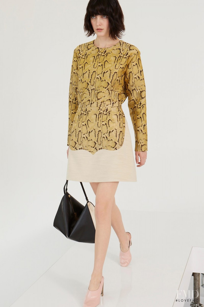 Zlata Mangafic featured in  the Stella McCartney fashion show for Resort 2014