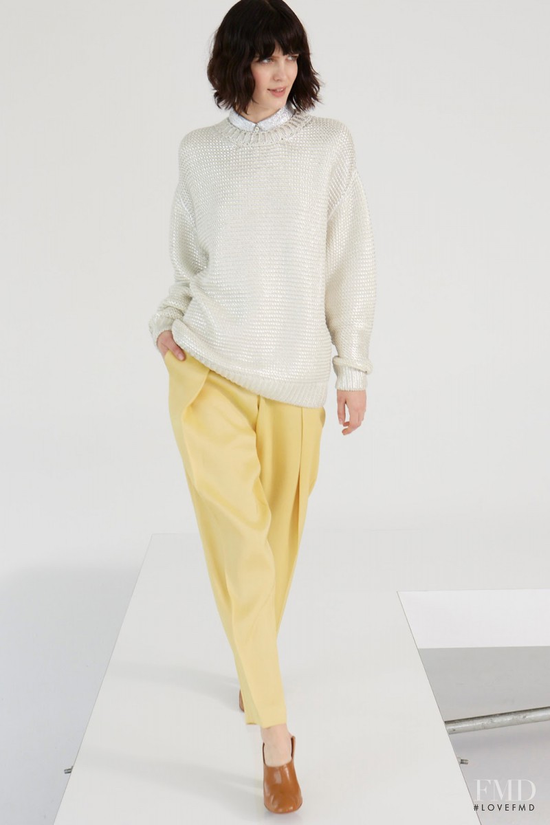 Zlata Mangafic featured in  the Stella McCartney fashion show for Resort 2014