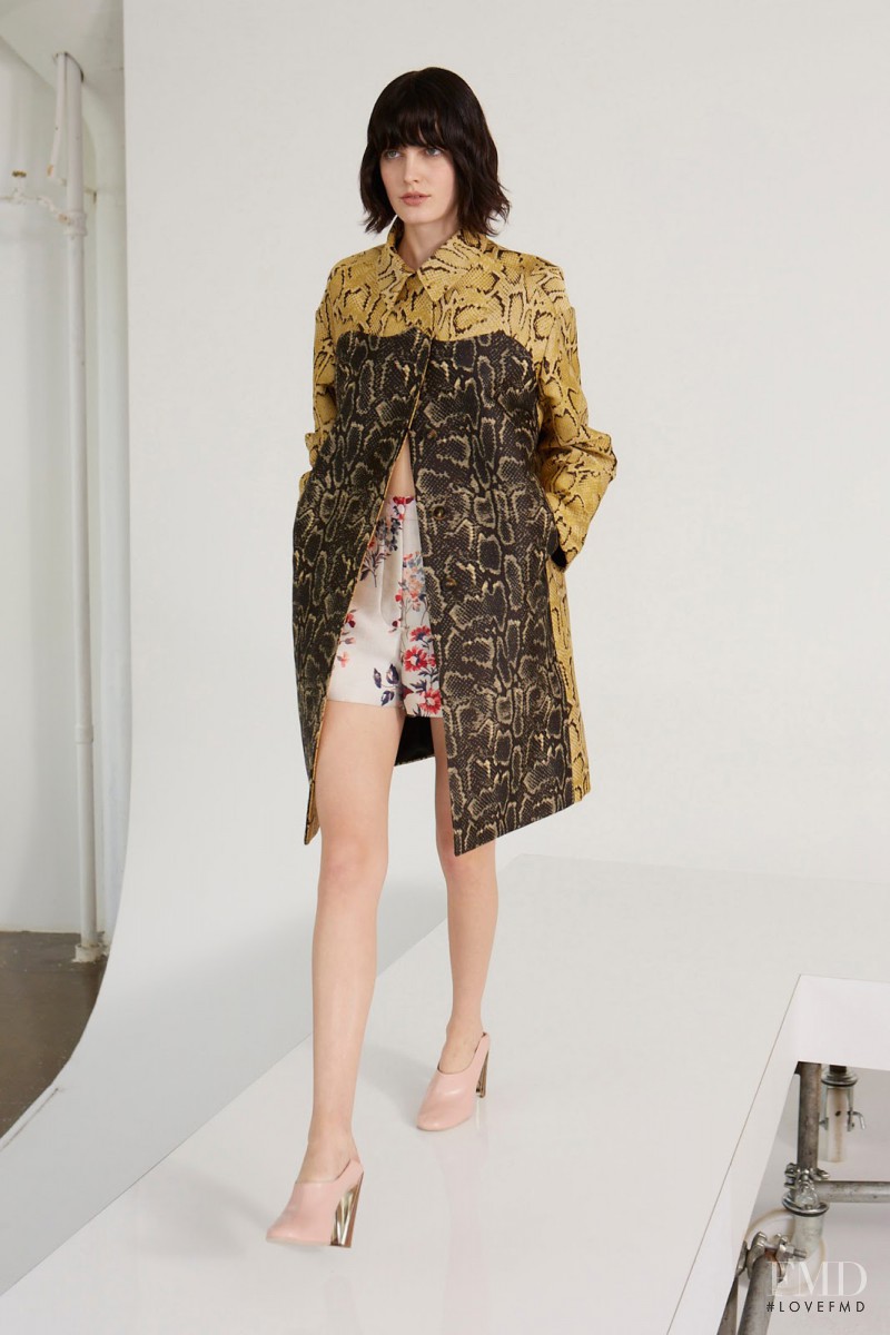 Zlata Mangafic featured in  the Stella McCartney fashion show for Resort 2014
