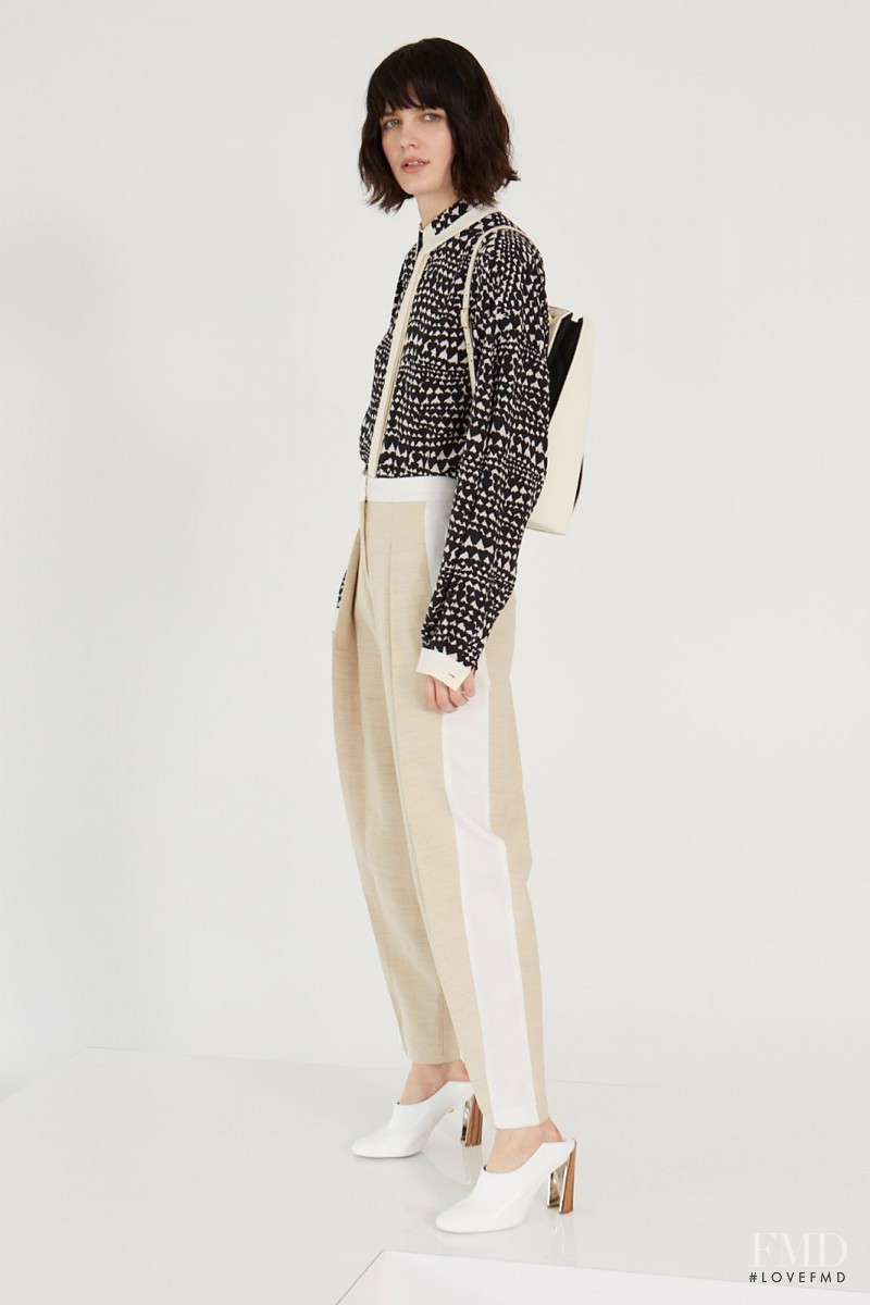 Zlata Mangafic featured in  the Stella McCartney fashion show for Resort 2014