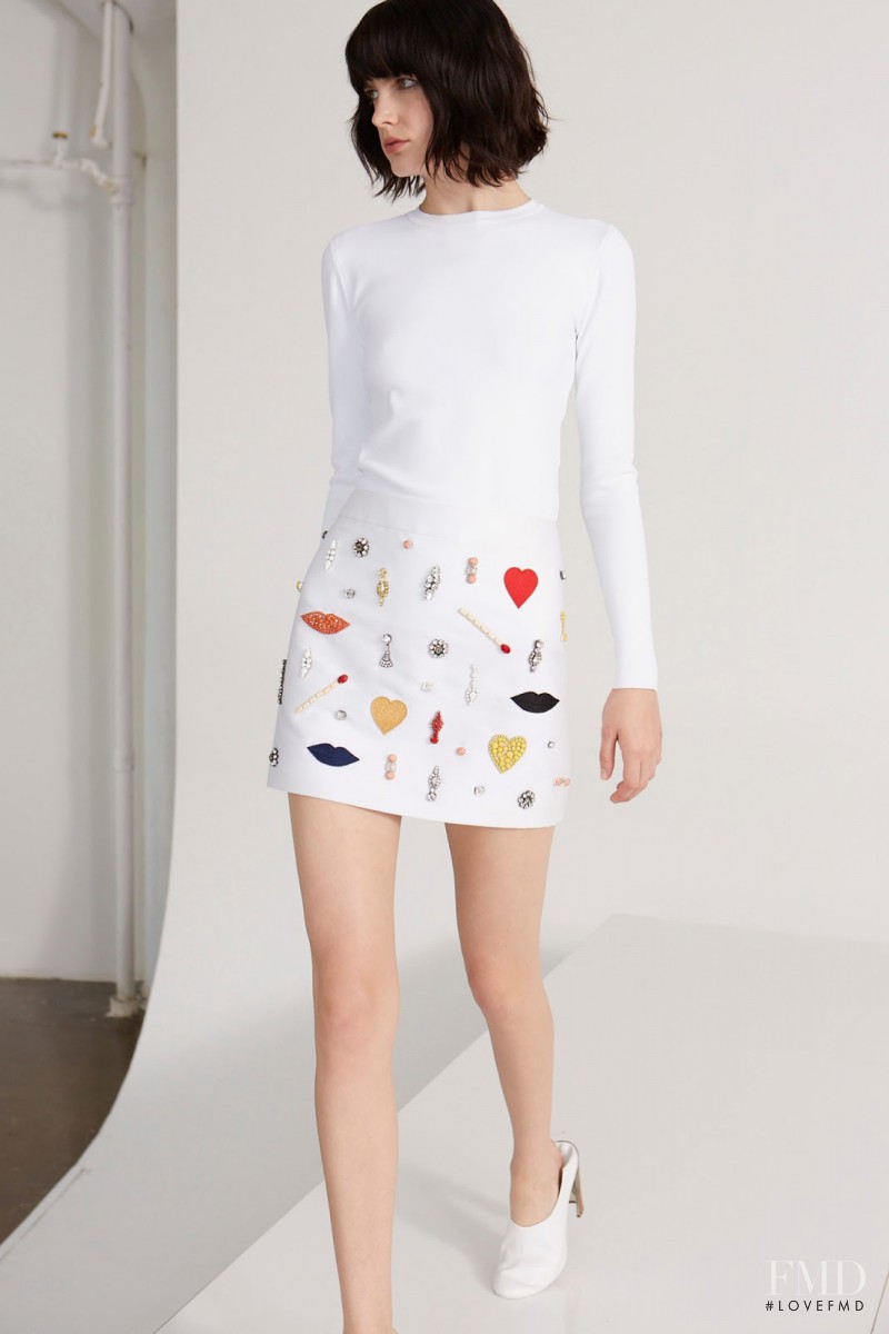 Zlata Mangafic featured in  the Stella McCartney fashion show for Resort 2014