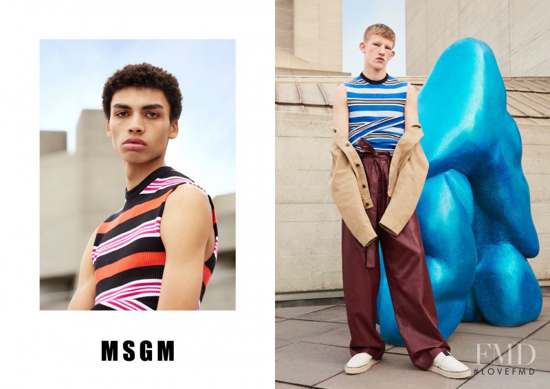 MSGM advertisement for Spring/Summer 2016