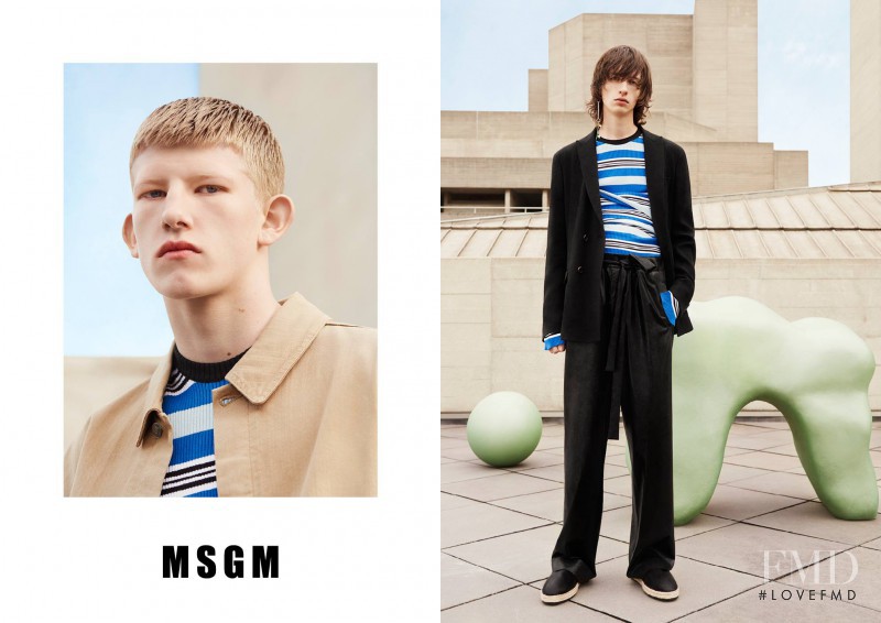 MSGM advertisement for Spring/Summer 2016