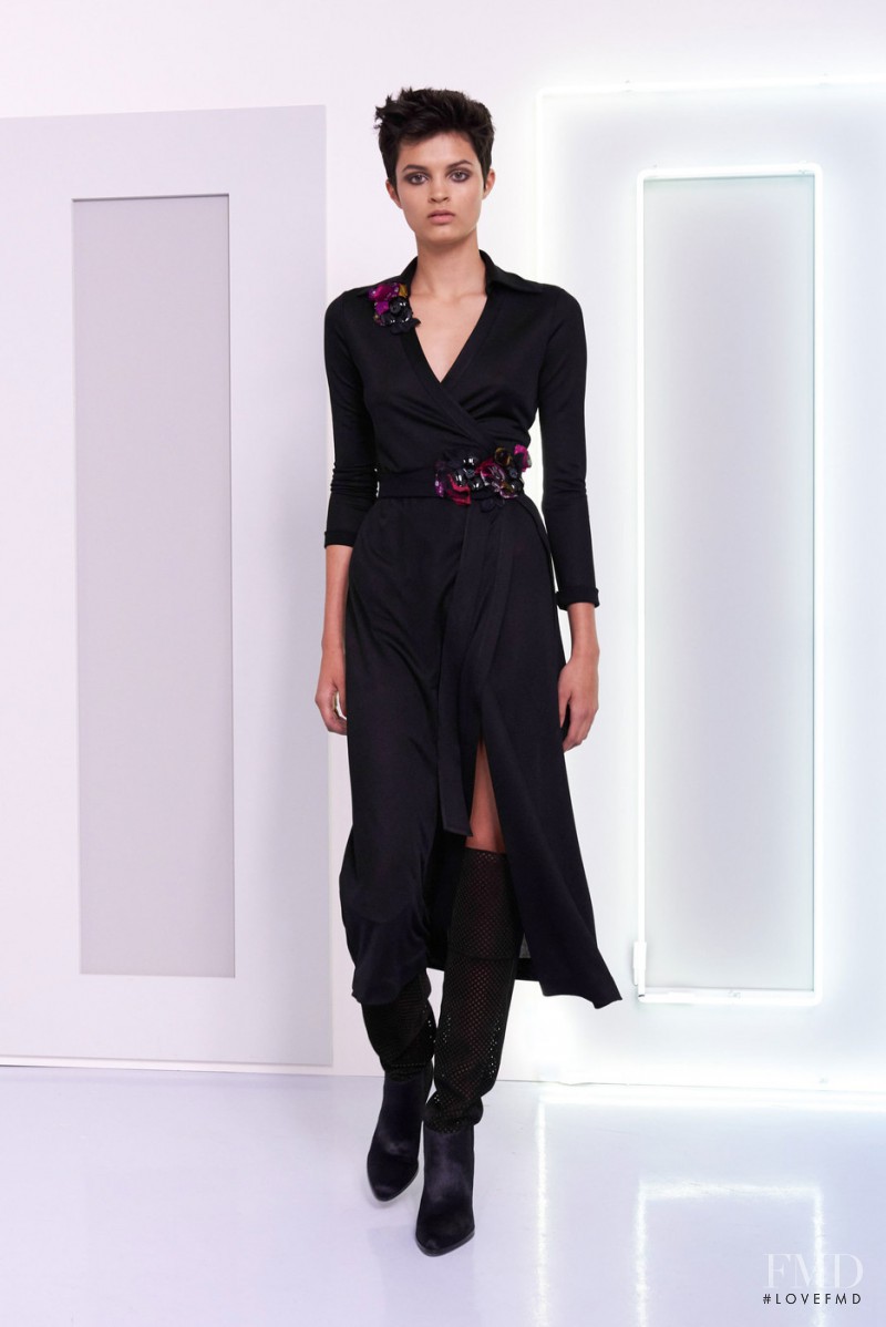 Isabella Emmack featured in  the Diane Von Furstenberg fashion show for Autumn/Winter 2016