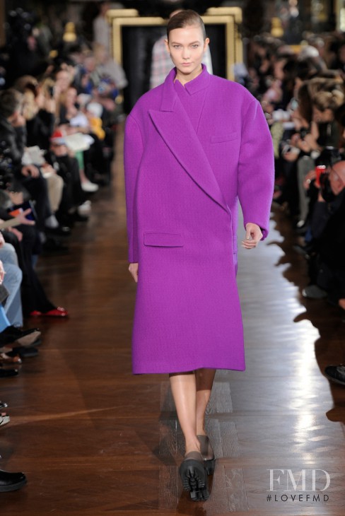 Karlie Kloss featured in  the Stella McCartney fashion show for Autumn/Winter 2013