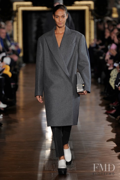 Joan Smalls featured in  the Stella McCartney fashion show for Autumn/Winter 2013