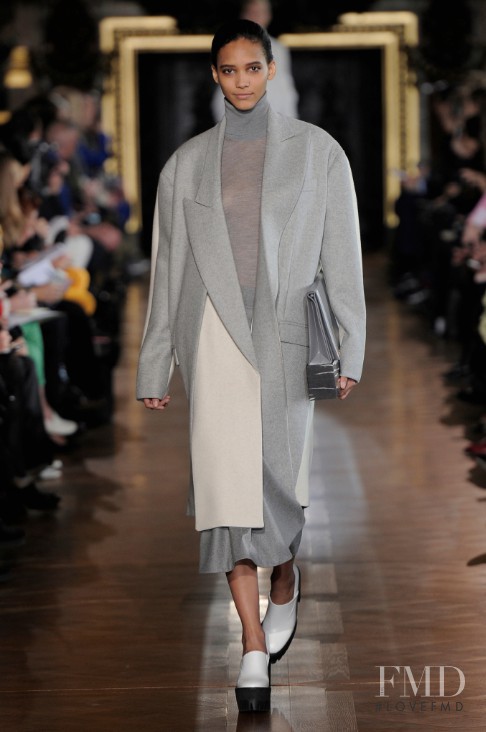 Cora Emmanuel featured in  the Stella McCartney fashion show for Autumn/Winter 2013