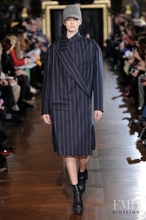 Daria Strokous featured in  the Stella McCartney fashion show for Autumn/Winter 2013