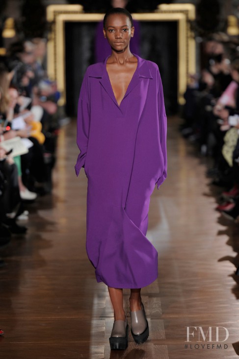 Herieth Paul featured in  the Stella McCartney fashion show for Autumn/Winter 2013
