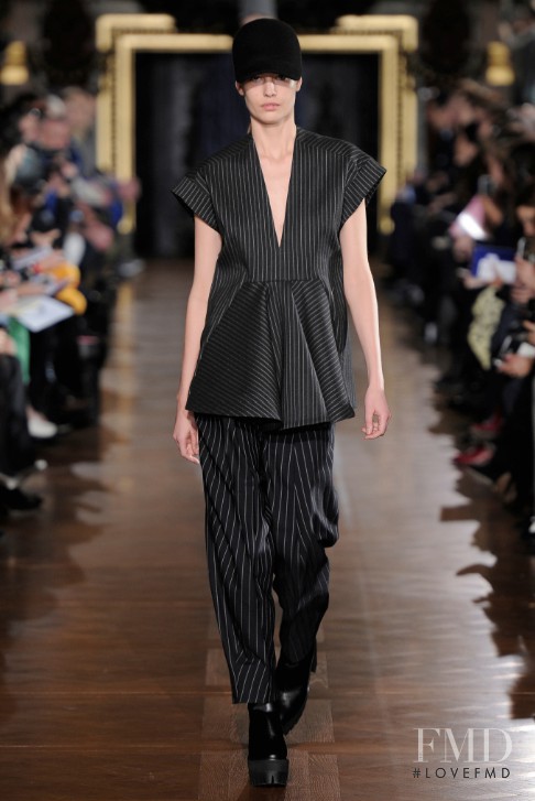 Nadja Bender featured in  the Stella McCartney fashion show for Autumn/Winter 2013