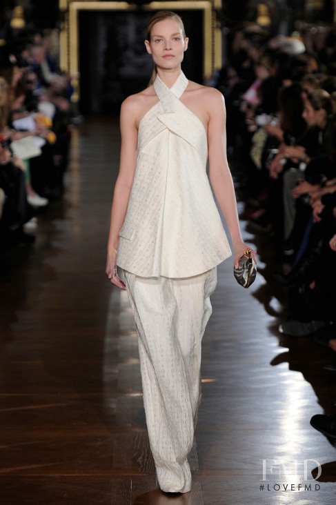 Suvi Koponen featured in  the Stella McCartney fashion show for Autumn/Winter 2013