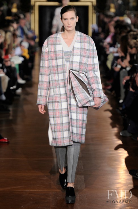 Drake Burnette featured in  the Stella McCartney fashion show for Autumn/Winter 2013